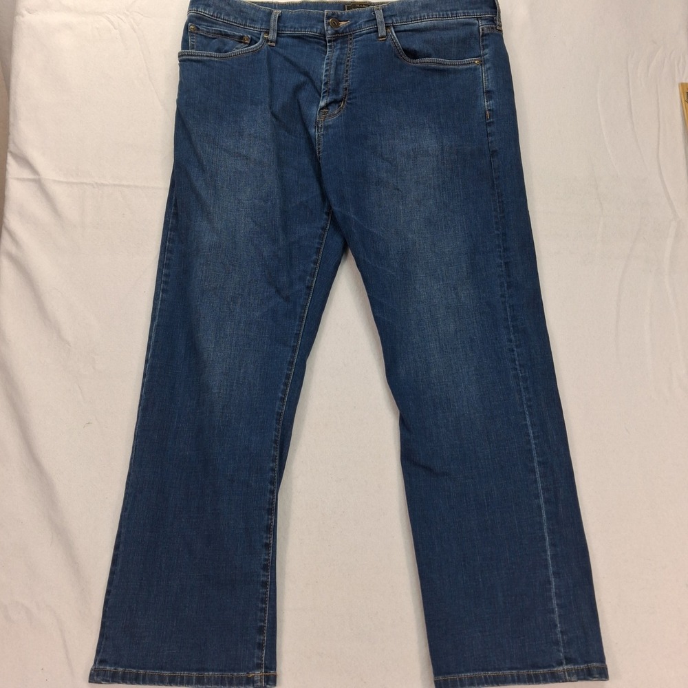 Jos. A. Bank Jeans Mens 38W Reserve Traditional Fit Blue Stretch Denim EUC